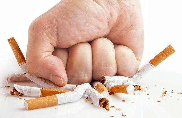 Mit dem Rauchen aufhören, danach treten Veränderungen im Körper auf